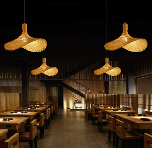 Zen Bamboo Chandelier (C-Type)